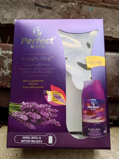 Air Freshener Automatic Dispenser Only Box open