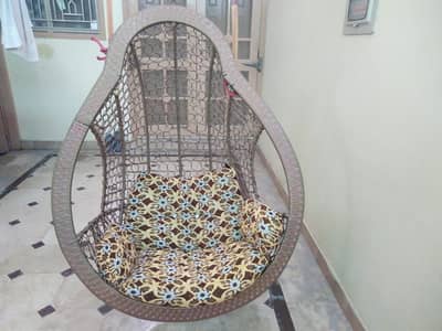 Hanging Swing Jhoola In very good condition with cushions