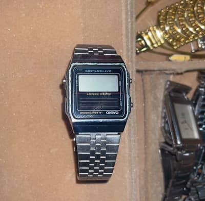 Vintage rare casio Al-180 watch 1980s