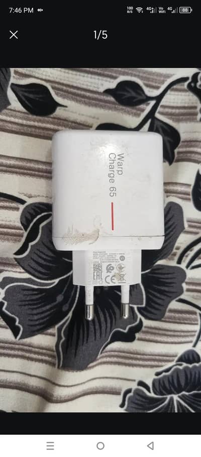 65W Fast charger adpter USB cable hay