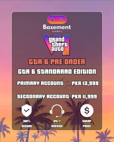 GTA 6 PS5 Booking / Game Cover Custom Styling