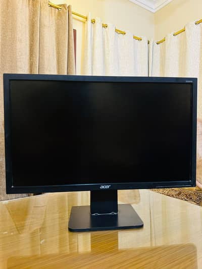 Gaming PC with monitor