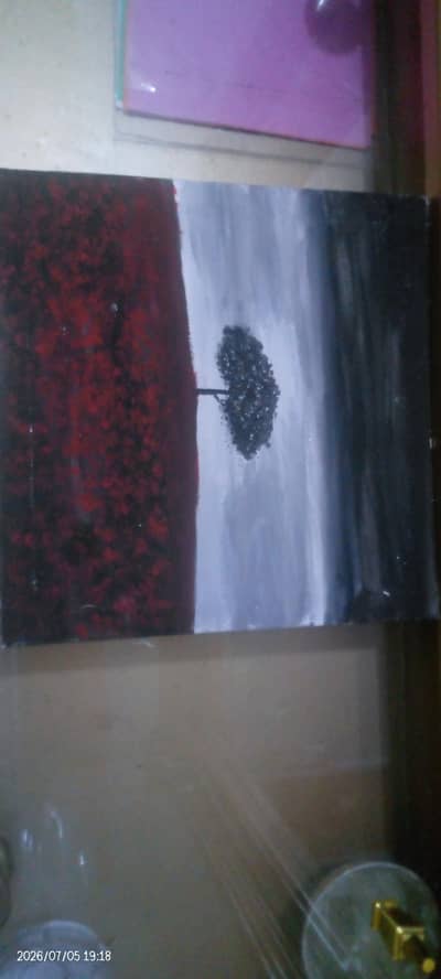 Painting on canvas