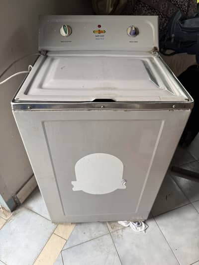 Washing machine working condition double