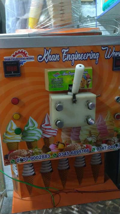 con ice cream  machine