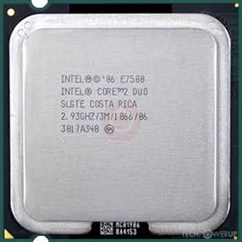 Core 2 due E7500 0
