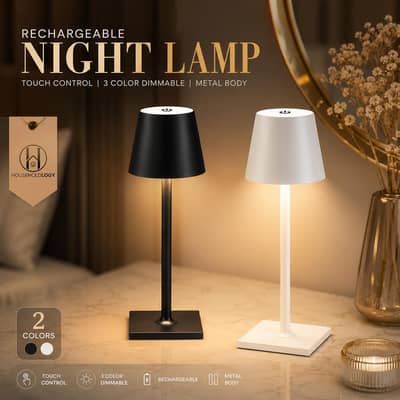 Rechargeable Night Lamp For Bedroom