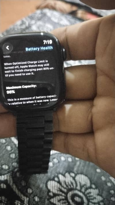 Apple Watch Series 10 –46mm Jet black Excellent Condition