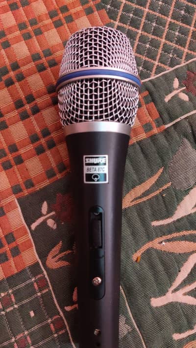 Shure beta 87c mic for sale