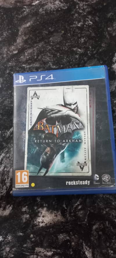batman return to arkham asylum,ps4
