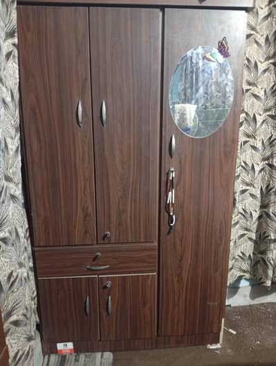 Kids Wooden Wardrobe – Excellent Condition