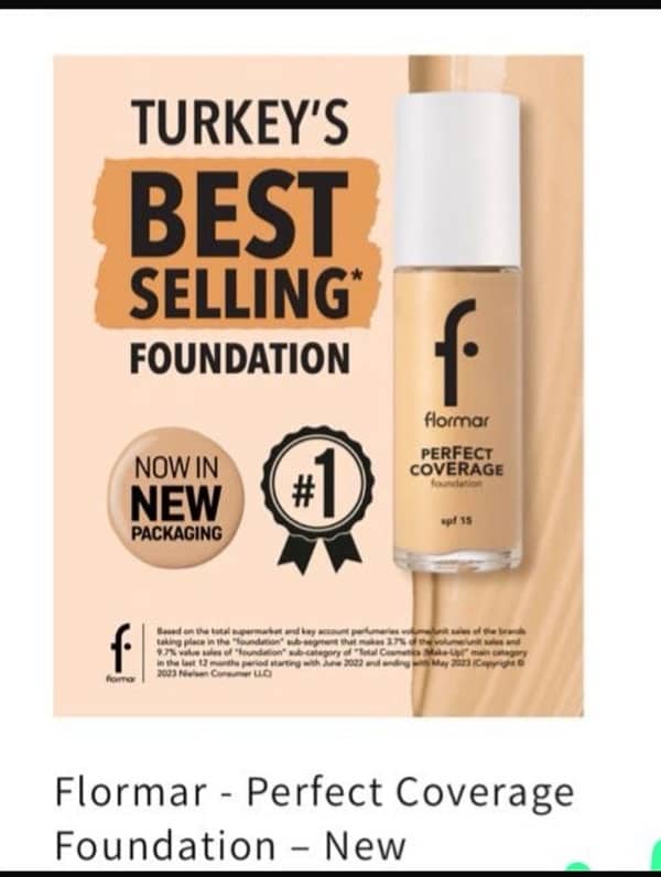 flormar foundations 0