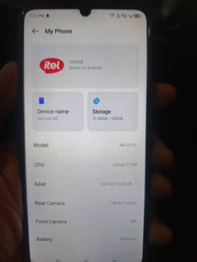 Itel City 100