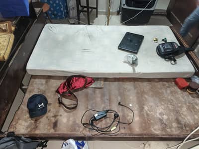 Wooden double bed for sale