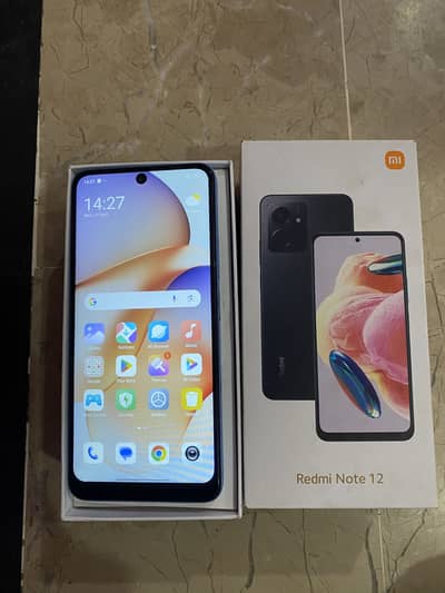 Redmi note 12 8/128 with box
