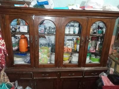 1 almar & 1 dressing table & 1 show case