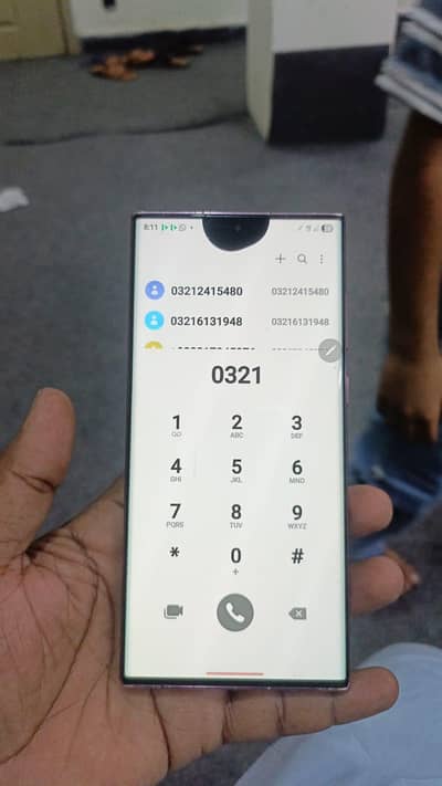 Samsung Mobile S22 Ultra. 8GB RAM 128gb memory