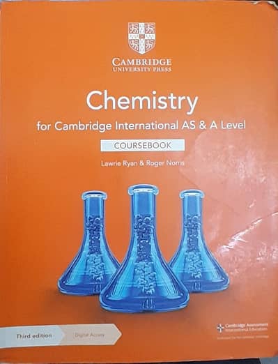 A Level Cambrigde Chemistry CourseBook 3rd Edition