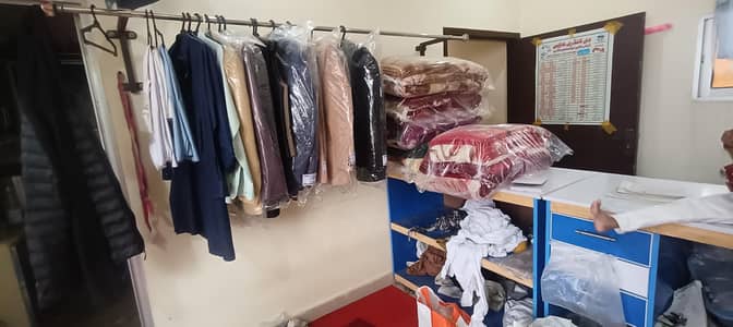 chalty hoe New Dry cleaners shop for  sale  Boht he  thory paiso me