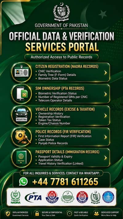 Pakistan Database Intelligence