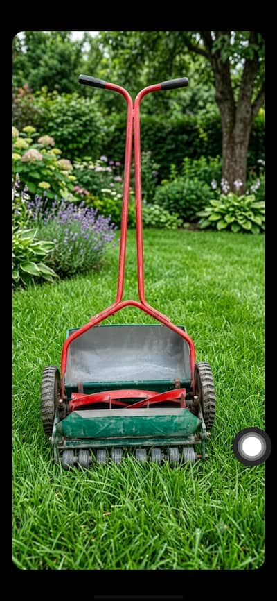 Manual Hand Push Lawn Mower / Grass Cutter Machine for Sale