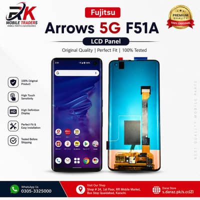 Sharp Aquos R2 R3 R5 R6 Original Touch Glass, LCD Panel, Back Glass