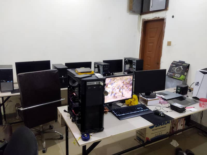 Computer Workstation Table, Computer Table 5