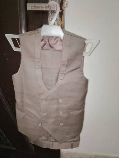 coat pent brown color 3 pcs