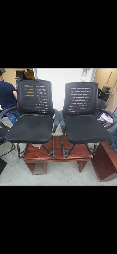 Visiter Chair & Computer Table