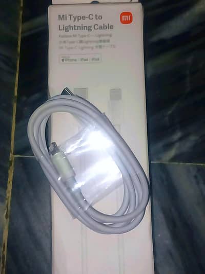 MI Type-C to lightning cable