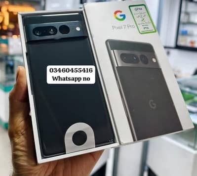 Google Pixel 7 Pro 12 GB RAM 256 GB storage full box