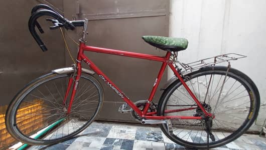 Champion F-16 Road Bicycle with Drop Handlebars & Rear Rack