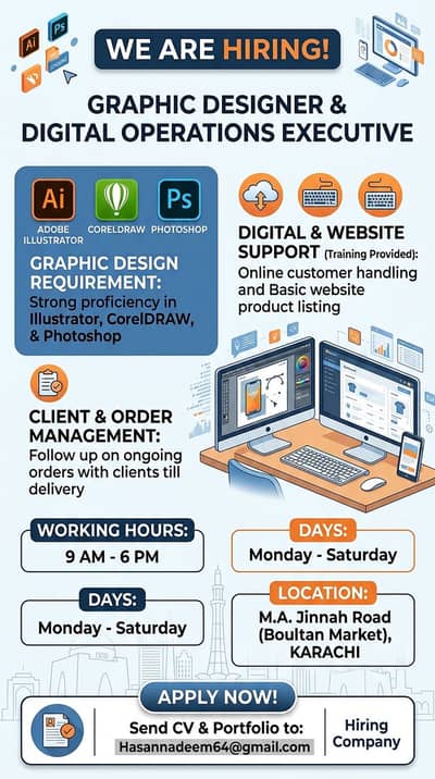 Graphic Designer & Digital Operations Executive