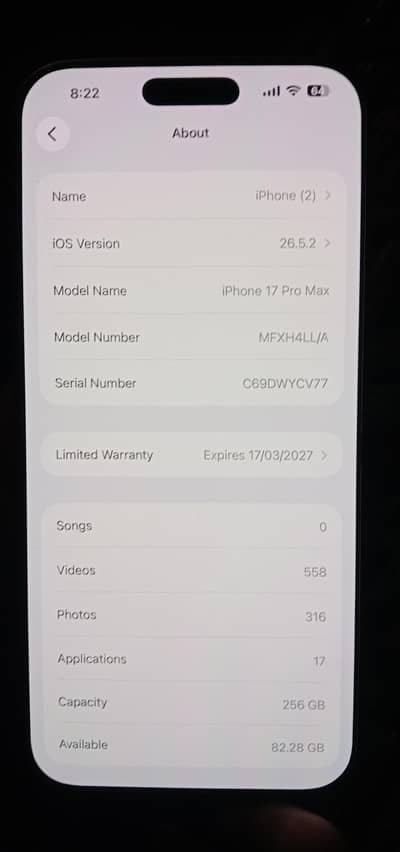 Apple iPhone 17 Pro Max