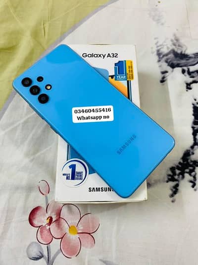Samsung Mobile A32 6GB Ram 128 GB full box