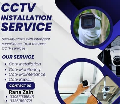 Cctv installation service