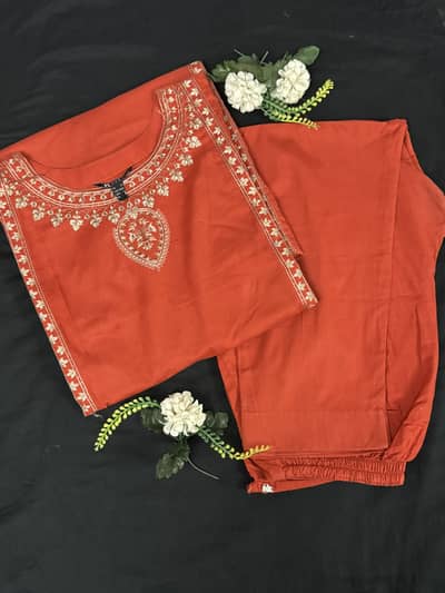 2 pc Lawn Suit