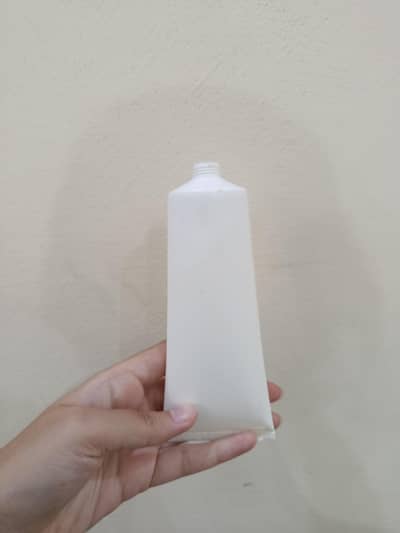 facewash tube