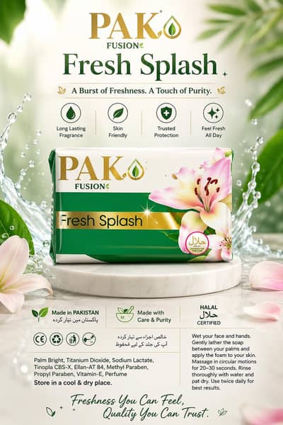 PAK FUSION SOAP