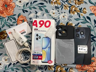 Itel a90 full box in warranty