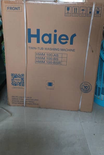 Haier washing machine brand new