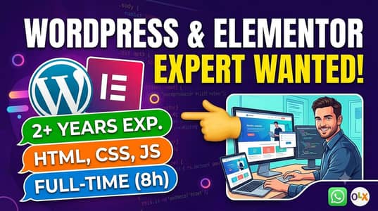 Need Elementor/Wordpress Expert to develop websites