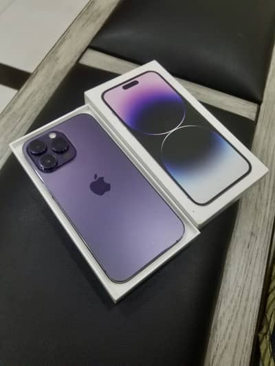Apple iPhone 14 Pro Max 256gb physical+Esim PTA APPROVED