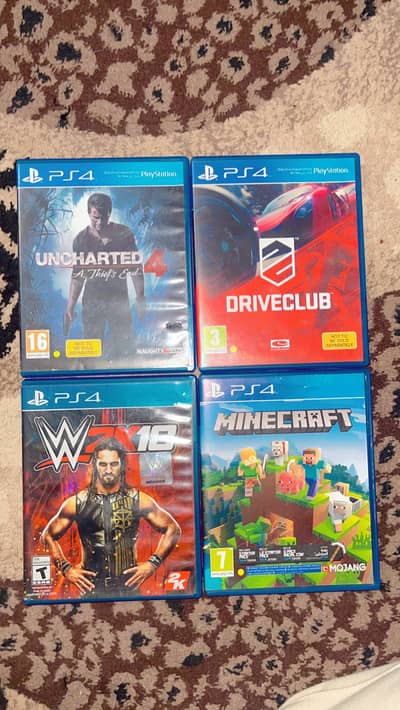 Ps4 CDs for sell!