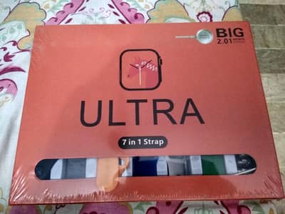 Ultra smart watch 7 in 1 straps