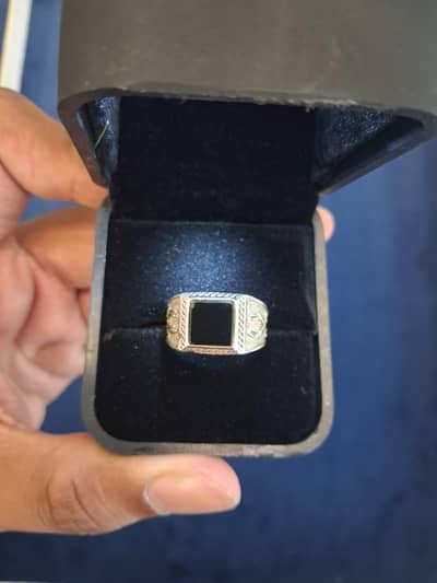 silver Italian ring