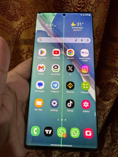 Samsung Mobile Note 20 Ultra 5g. 12/128 offical dual sim approved