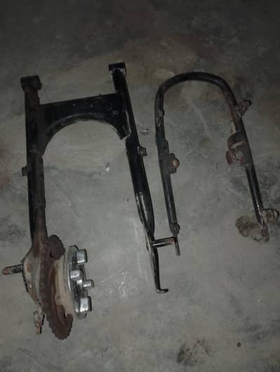 70cc Bike Swing Arm (Chimta) with Rear Chain Sprocket Hub - 2020 Model