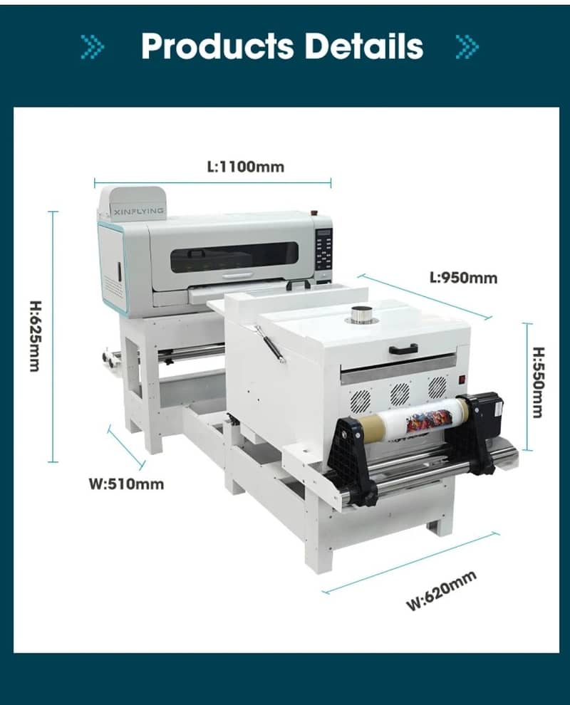 All printer UV DTF flatbed printer  available 3