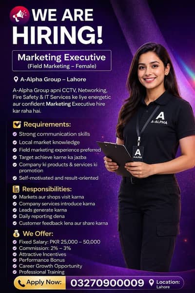 Marketing executive